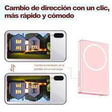 Monitor Selfie para Vlog  Calidad de Cámara Trasera  Kit de Video para Redes Sociales  Accesorio para Creadores de Contenido  Para iOS y Android Portátil para Viajes - Rosa - Ver 4