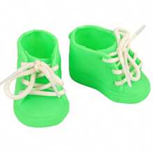 MSYO 多种颜色可选，时尚娃娃鞋，适合18英寸娃娃，是送给小女孩的理想生日礼物或节日礼物。 - 彩色 - 查看 22