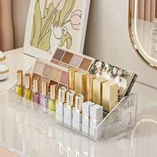 1Piece Home Lipstick And Cosmetics Storage Rack, Multi-Layer Transparent Nail Polish Display Rack, Nail Art Storage Box, Storage Rack - Multicolor - View 15