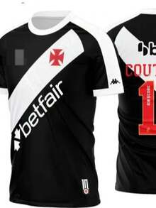 25/26 New Vasco Beige Uniform Fan Version - Đen G - Xem 2