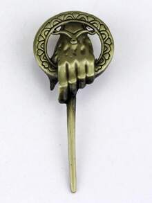 King's Hand Inspired Lapel Pin, Authentic Movie Prop Jewelry - Multicolor - View 7