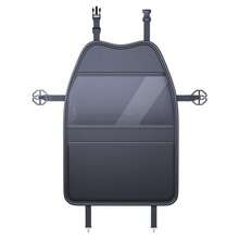 Multi Functional Car Seat Backrest Storage Bag With Large Capacity And Multiple Pockets, Rear Seat Storage Bag With Wear-Resistant Anti Kick Pad Protector, Seat Back Storage Bag, Beautiful Appearance, Easy To Clean - Black - View 12