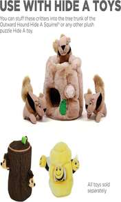 Outward Hound By Nina Ottosson Puppy Hide N' Slide Treat Puzzle Enrichment Dog Toy, Green - ColorF - 查看 5