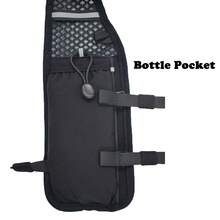 Classic Black & Gray Running Backpack, Hiking Hydration Pack - Black - View 7