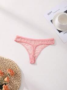 11 chiếc/gói Quần lót dây ren họa tiết da báo gợi cảm dành cho nữ, cạp thấp, không đường may, khoét lỗ, thoáng khí. - Nhiều màu - Xem 10