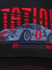 2026新款时尚透气网眼帽，汽车标志刺绣独特创意卡车帽，街头嘻哈风格户外日常通勤装饰帽，男女通用休闲运动遮阳帽，滑板帽 - STATION跑車 - 查看 10