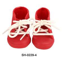 MSYO 多种颜色可选，时尚娃娃鞋，适合18英寸娃娃，是送给小女孩的理想生日礼物或节日礼物。 - 彩色 - 查看 6