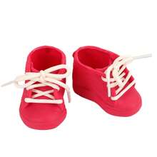 MSYO 多种颜色可选，时尚娃娃鞋，适合18英寸娃娃，是送给小女孩的理想生日礼物或节日礼物。 - 彩色 - 查看 21