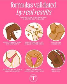 Truly Luxury SOFT SERVE Post-Hair Removal Soothing Body Oil | Prevents Ingrown Hairs & Bumps | Hydrating & Calming With Jojoba & Squalane For Smooth Skin | 3.1oz - 粉色 - 查看 6