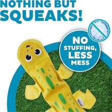 Outward Hound Fire Biterz Giraffe Firehose Plush Dog Toy, Brown, Medium - MàuH - Xem 4