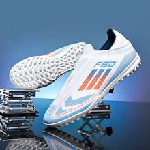 Men's Football/Soccer Shoes, Professional Lightweight Low-Top Training Sneakers, Suitable For Both Men And Women - White - View 6