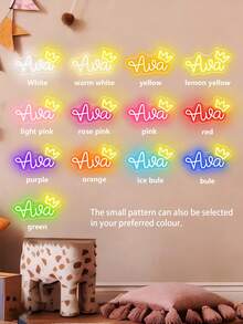 لافتة نيون مخصصة بالاسم، ديكور جداري شخصي، ديكور حفل زفاف، لافتة نيون باسم، لافتة نيون LED للمراهقين، هدايا شخصية، ديكور غرفة النوم، ديكور المنزل إضاءة LED USB، هدية عيد ميلاد، أعطها له أو لها، يوم الشباب، عيد الأب، حفل التخرج، حفل الزفاف، غرفة المعيشة بالمنزل، غرفة النوم، المكتب