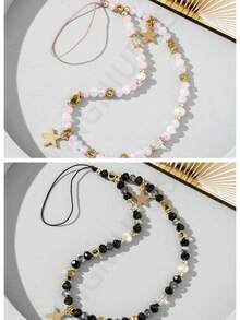 1pc/2pcs Gorgeous Star Lanyards For Your Phone Case - The Perfect Beaded Bracelet Accessory Choice - Multicolor - View 19