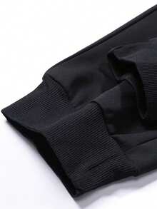 Bộ đồ thể thao nam in họa tiết, gồm 2 món, thích hợp cho du lịch, hoạt động ngoài trời, cắm trại, mùa xuân/thu. - Màu xanh lam - Xem 4