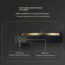 JBL SPINNER BT vinyl record player, music waltz wireless Bluetooth turntable player, turntable player, vinyl player, black gold Spinner BT vinyl player - 黑色 - 查看 7