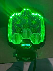 Faro De Reversa En Led Con Contorno Rgb 12/24v 2 Piezas - RGB - Ver 10