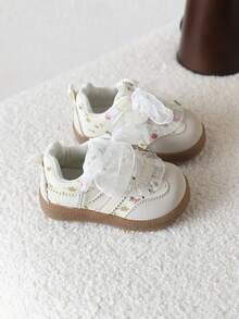 1 Pair Fashionable Infant Toddler Shoes, New Everyday Wear Design, All Season