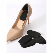 1 Pair/2 Pairs Heel Grips Liner Cushions Inserts For Loose Shoes, Heel Pads Snugs For Shoe Too Big Men Women, Filler Improved Shoe Fit And Comfort, Prevent Heel Slip And Blister  Plain    Basics  Cute    Plain / Plain Toe