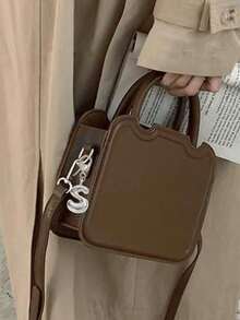 Bubble Silvery Letters Cute Necklace Pendant Bag Pendant-Lucky Crystal Pendant, Alphabet Letters A-Z, The Best Item For Spring And Summer Pairing,Shiny Alloy Bag And Backpack Pendant-Perfect Gift - Multicolor - View 4