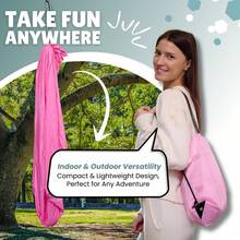 Active Silk Aerial Yoga Hammock Set, Enhances Yoga Inversion Poses, Flexibility And Core Strength