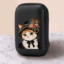 Étui de protection pour chargeur rapide Apple 20W Royaume-Uni, motif peinture de chat dopamine, convient pour le chargeur Apple avec prise Royaume-Uni - Multicolore - Voir 4