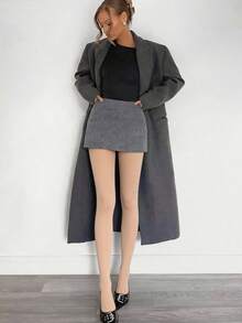 1双200克女士性感多色打底裤，加大码连裤袜，秋冬商务/性感风格，肤色性感透明长筒袜，加大码连裤袜，加厚绒面保暖打底裤和连裤袜，适合各种节日保暖下装、日常休闲穿着，性感紧身打底裤（适合0-15℃） - 杏色 - 查看 4