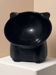 15度倾斜可爱卡通塑料宠物碗，防呕吐，底座稳固，保护颈部，适合室内猫狗，可放入洗碗机清洗，是馈赠亲朋好友的理想礼物 - 彩色 - 查看 7