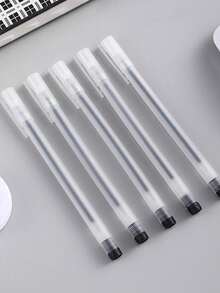 Neutral Pen, Fineliner, Ballpoint Pen, Signing Pen, Water Pen, Black Carbon Pen, Stationery - Black - View 3