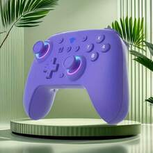 YUYIU Wireless Game Controller Compatible With Nintendo Switch, With Motion Sensing And Vibration Functions, Built-In 800mAh Battery - Violet Purple - View 1