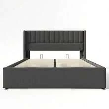 Bed Bases & Foundations - Grey + Linen + 160cm*200cm - View 5
