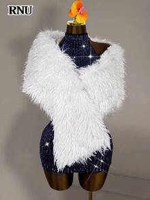 RNU Đầm ôm sát hở lưng màu xanh hải quân đính sequin, lãng mạn, gợi cảm, không tay, thích hợp cho hẹn hò, tiệc tùng, hộp đêm, dạo phố, lễ hội, Ngày Valentine, Năm mới, sinh nhật, Xuân/Hè/Thu/Đông, trang phục nữ mùa thu, khách dự đám cưới, váy ngắn nữ mới. - Màu xanh hải quân - Xem 6