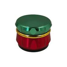 4-Layer Drum Herb Grinder With Pollen Catcher - Premium Aluminum Spice Grinder With Razor Sharp Teeth - For Herbs, Spices, Tobacco - 9 Colors & Rainbow Mix Set Available - Multicolor - View 10