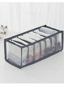 1件/3件套内衣收纳盒、袜子整理盒、文胸内裤抽屉分隔格、衣柜整理盒、家居必备3件套 - 彩色 - 查看 11