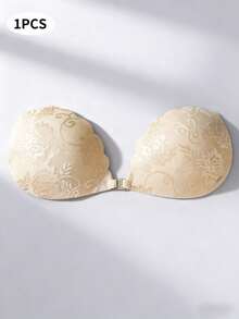 3 件蕾丝隐形聚拢粘性文胸，透明肩带随机发货。 - 彩色 - 查看 12