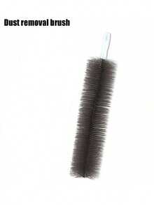 Long Handle Multi-Purpose Radiator Cleaning Brush, Dryer Vent Cleaning Brush, Stainless Steel Dryer Vent Cleaning Kit, Dryer Lint Brush, Manual Lint Brush, Long Handle Flexible Refrigerator Dryer Lint Collector Brush, Flexible Lint Remover - Multicolor - View 11