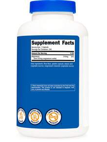 Nutricost Magnesium Oxide 375mg, 240 Capsules - 210mg Of Magnesium, Non-GMO, Gluten Free - Khác - Xem 5