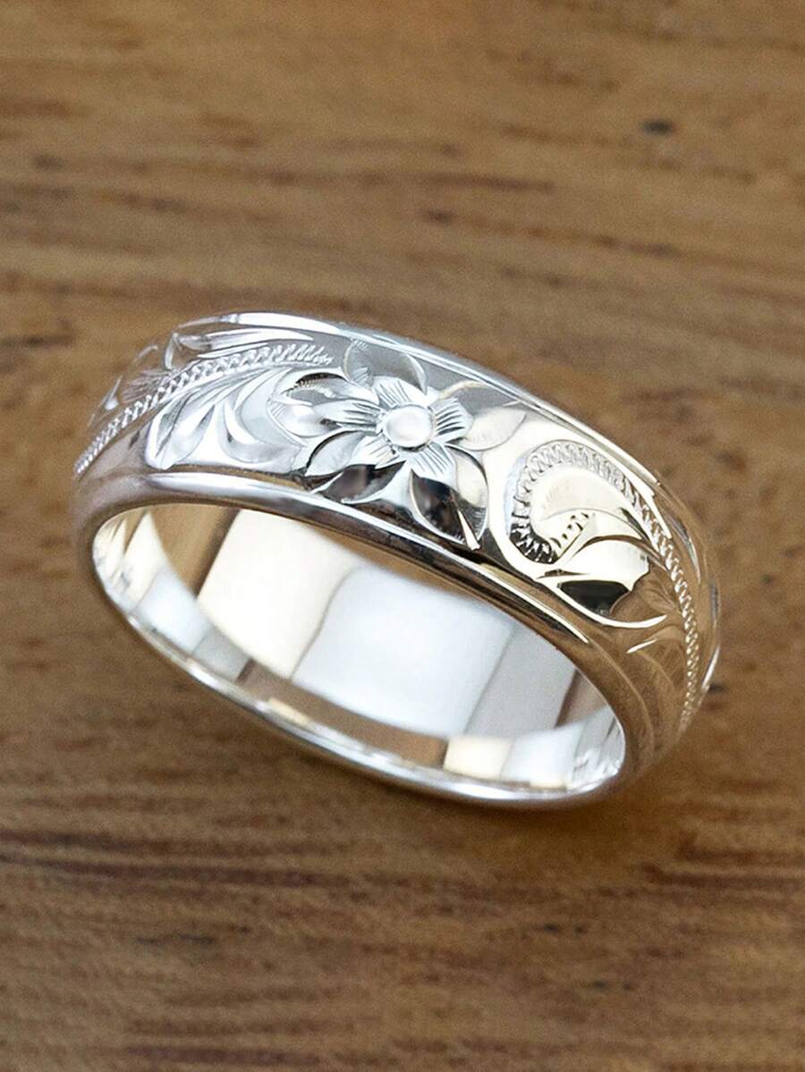 1 PC Pretty 925 Sterling Silver Rings Wedding Jewelry For Women Fine Jewelry - 1# - View 1