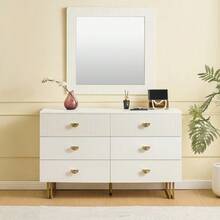 Vanities & Vanity Benches - White + MDF-5 - View 11
