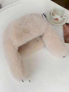 Unisex Winter Fuzzy Trapper Hat Fluffy Furry Plush Faux Fur Hat Earflap Hat Windproof For Cold Weather Warm Hat,Suitable For Hiking, Skiing & Daily Wear,Christmas Party Gift. Winter Gear - Multicolor - View 16