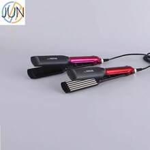 Dual-Purpose Curling And Straightening Hair Bar With Negative Ions For Big Volume - Random Color Shipping - Multicolor - View 4