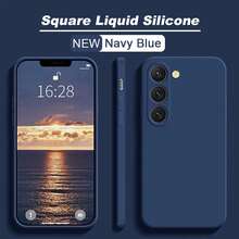 Liquid Silicone Phone Case For A06 A16 A26 A36 A56 A15 A35 A55 For Galaxy S25 Ultra Compatible With Iphone 13 16 Pro Max 11 Waterproof Shockproof Anti-Fall Scratch Resistant