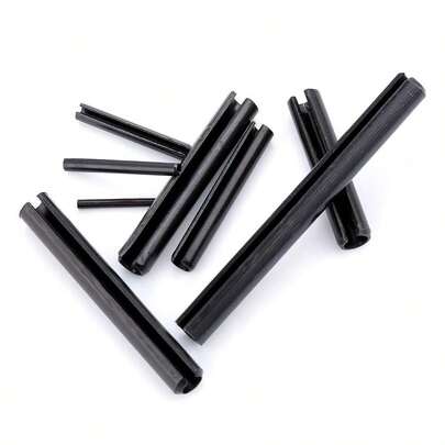 450pcs Roll Pin Assortment Kit, Slotted Spring Tension Pins, Securing Fastener Dowel Kit In Adjustable Plastic Cas...