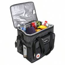 12V Electric Cool Bag,Thermoelectric Soft Cooler Bag,12 Volt DC Connection,Foldable Storage, Plug In Iceless Por... - B09F6QYMWJ - View 11