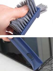 1 bàn chải vệ sinh khe hở đa năng, lông cứng, tay cầm treo, độ cứng trung bình, lý tưởng để vệ sinh nhà bếp, bệ cửa sổ, vết nứt sàn, phòng tắm, bồn cầu, bồn tắm và vòi hoa sen - Nhiều màu - Xem 6