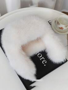 Unisex Winter Fuzzy Trapper Hat Fluffy Furry Plush Faux Fur Hat Earflap Hat Windproof For Cold Weather Warm Hat,Suitable For Hiking, Skiing & Daily Wear,Christmas Party Gift. Winter Gear - Multicolor - View 14