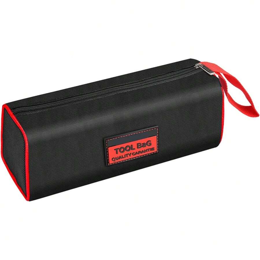 Bolsa de Herramientas de Lona para Electricista, Bolsa Organizadora de Herramientas Portátil con Asa, 10 X 3,9 X 4,3 Pulgadas/12 X 4,3 X 5 Pulgadas(One Layer 31x11x13cm) - Doble capa 31x11x13cm - Ver 1