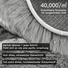 Sour Lemon Alfombra - Gris-blanco ondulado - Ver 3