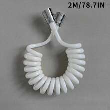 LOMILD 一套浴室浴缸龙头套装，包括淋浴龙头、水槽龙头喷头、龙头延长喷头、淋浴喷头、可调节淋浴装置、吸盘式壁挂支架，安装简便，适用于家庭和酒店浴室；浴室配件