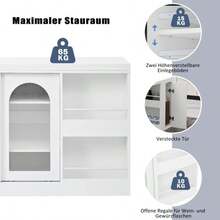 Floor Shelves - White - View 8