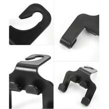 Car Headrest Hook, 2-In-1 Multi-Functional Hook, Versatile Car Seat Organizer And Rear Seat Phone Stand With Secure Grip, Heavy-Duty Hanging Solution For Handbags, Wallets, Grocery Bags And Backpacks, Space-Saving Interior Accessory For Family Road Trips, Kids And Baby Gear, Commuter Convenience, Hands-Free Device Holder, Spill-Preventing Design For Drinks And Snacks, Ideal Gift For Halloween Thanksgiving Christmas Travel And Holiday Driving Essentials